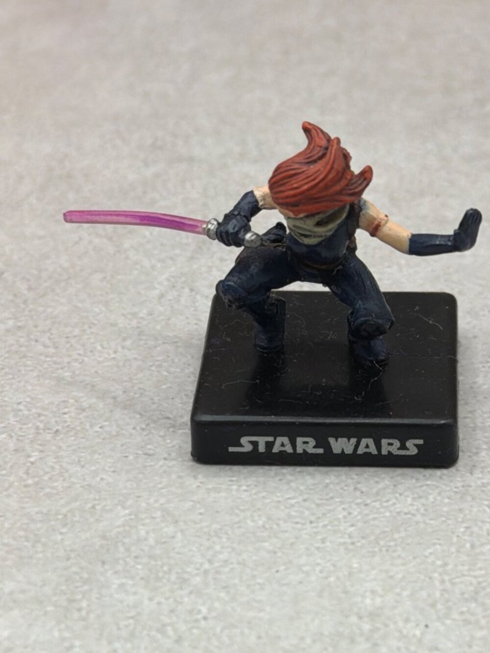 Star Wars Miniatures Lot Of 6 Figures With Bases Painted And Unpainted Character - Picture 4 of 13
